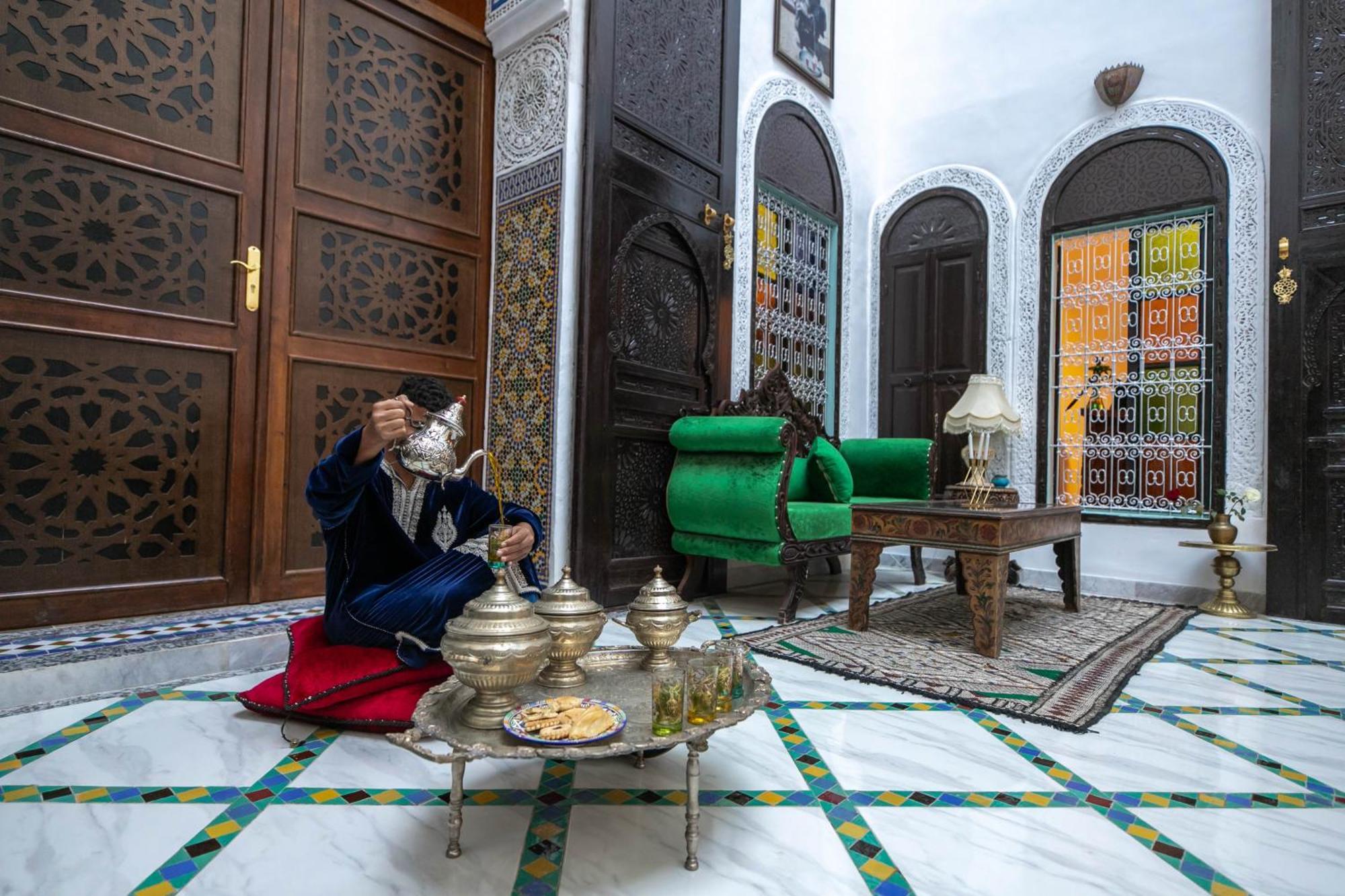 ホテル Palais Chahd Luxury フェズ エクステリア 写真