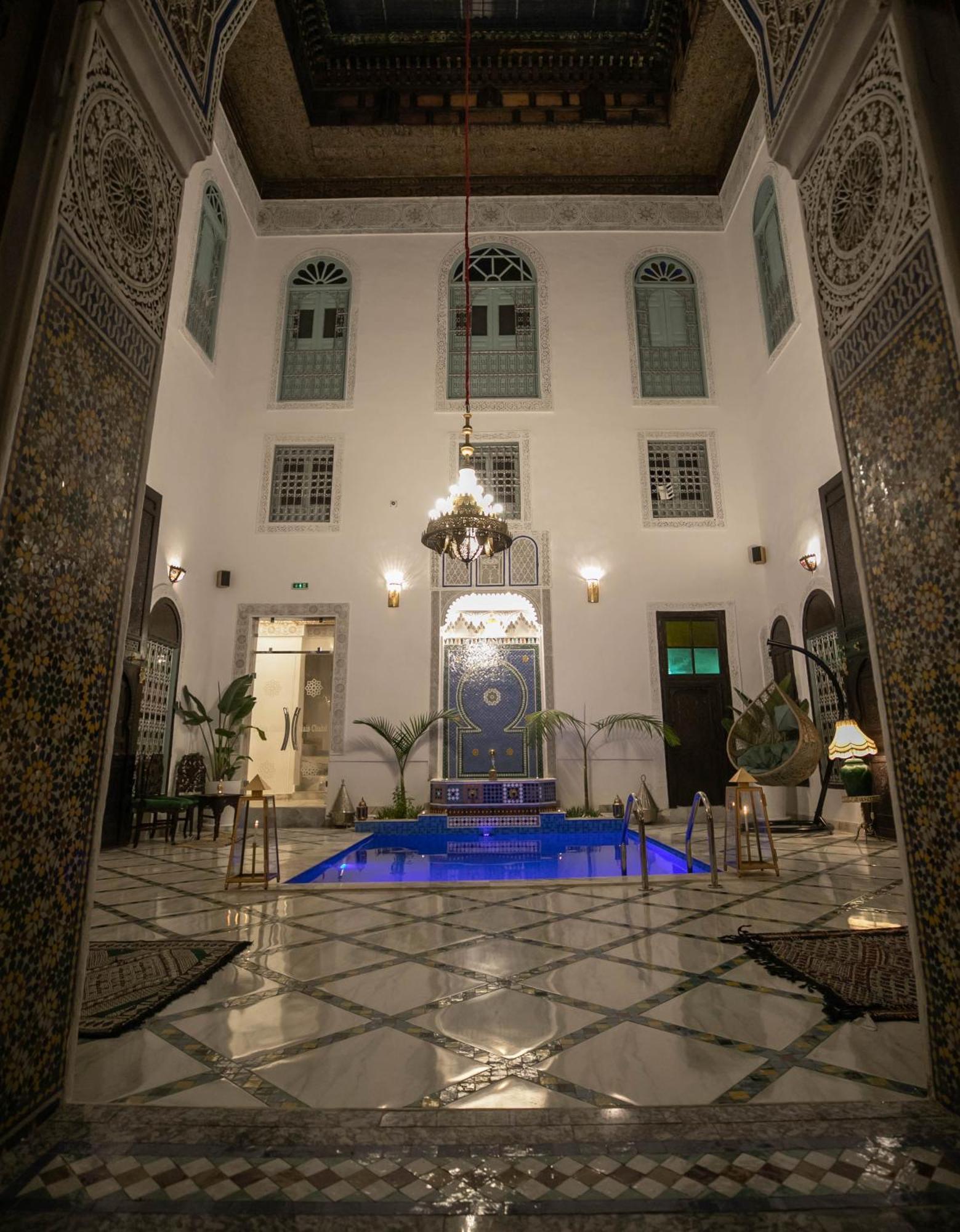 ホテル Palais Chahd Luxury フェズ エクステリア 写真