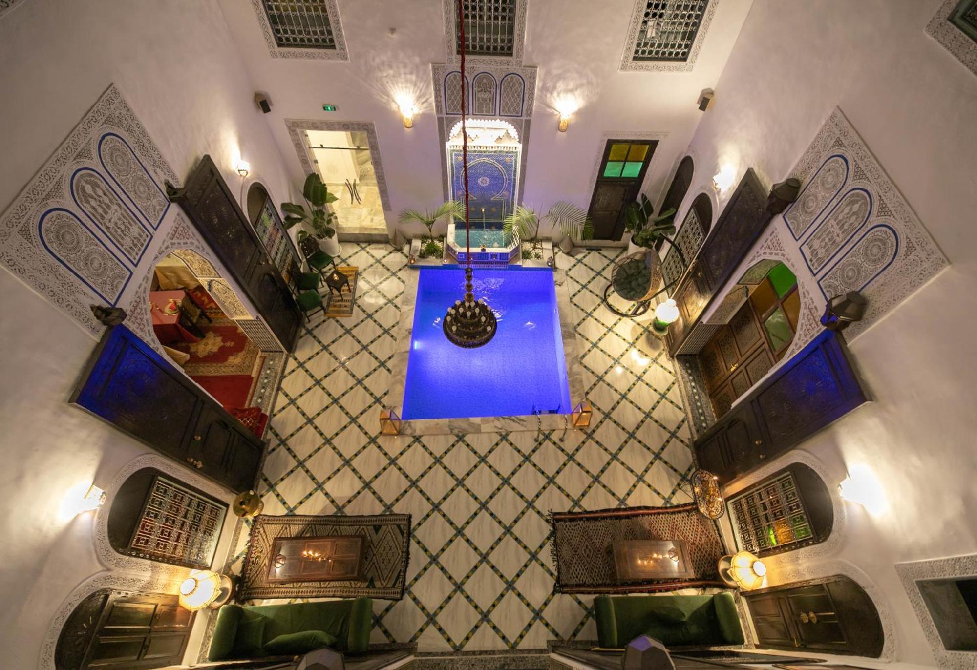 ホテル Palais Chahd Luxury フェズ エクステリア 写真