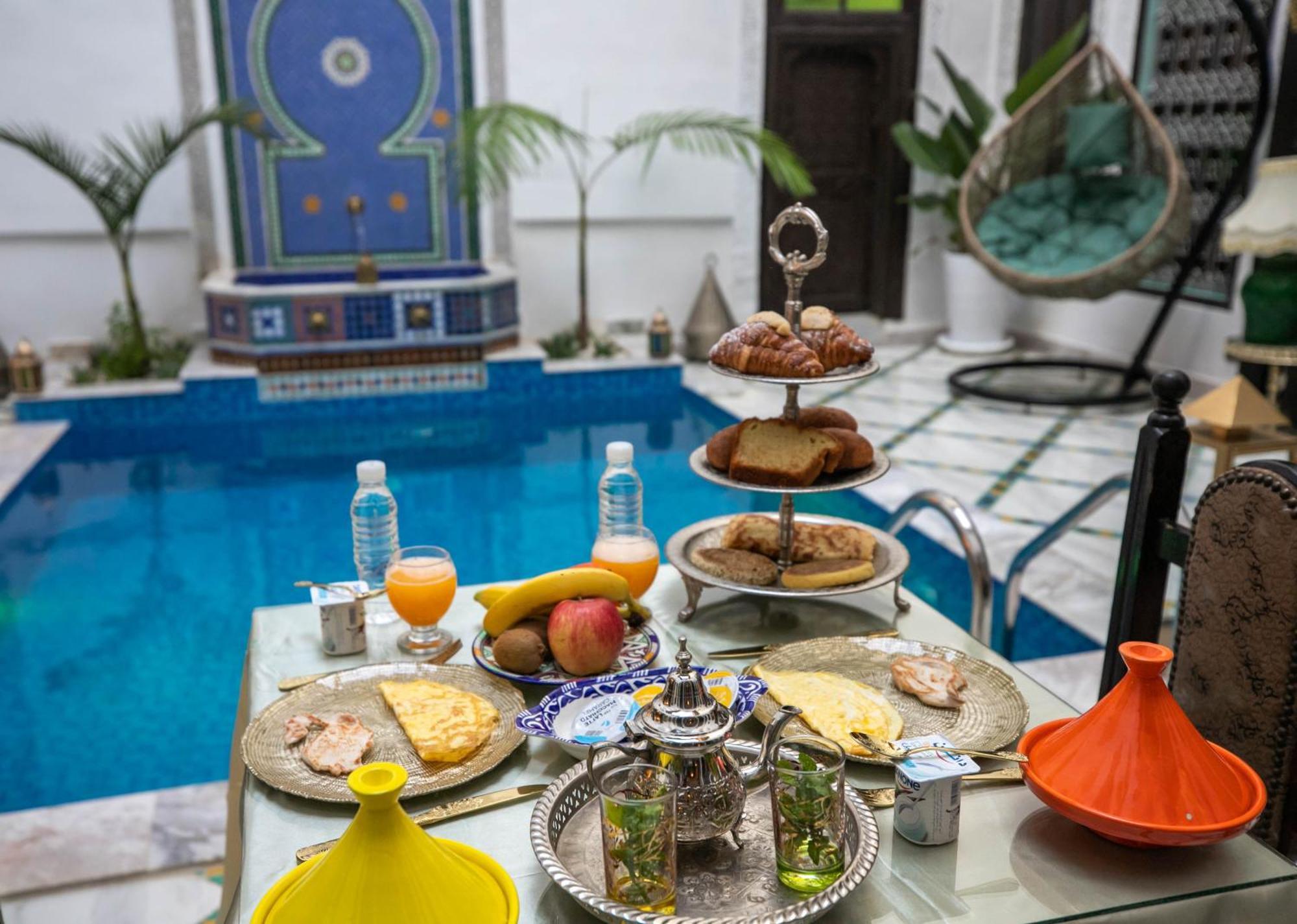 ホテル Palais Chahd Luxury フェズ エクステリア 写真